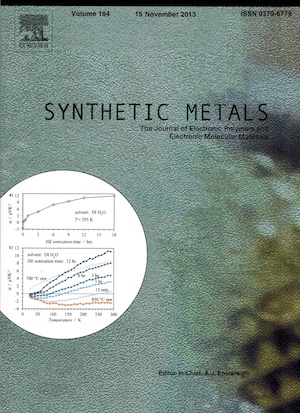 Synthetic Metals Vol 184