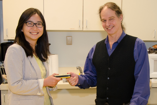 Dr. Xiaohua Liu with Prof Shapiro